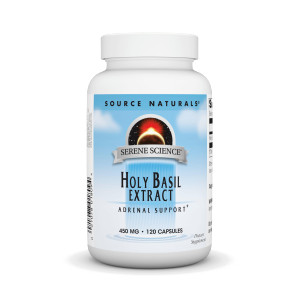 Source Naturals Holy Basil Extract, Adrenal Support* 450mg -120 Capsules