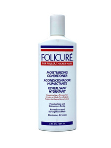 Folicure Moisturizing Conditioner for Fuller, Thicker Hair 12 Oz