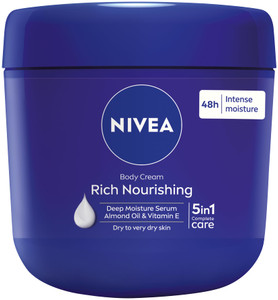 Nivea Rich Nourishing Body Cream Dry Skin Almond Oil 400 ml