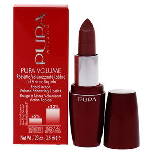 Pupa Milano Volume Enhancing Lipstick - Bright And Defined Lips - Smooth, Super Creamy And Comfortable Texture - Combats Flaking And Discomfort - Rap