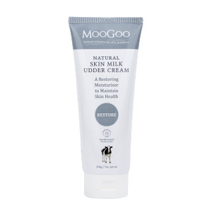 MooGoo Natural Skin Milk Udder Cream - Lightweight Face & Body Moisturizer for Sensitive, Irritated, Dry or Itchy Skin, For All Ages Including Childr