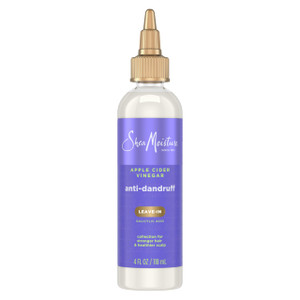 SheaMoisture Anti-Dandruff Leave-In Apple Cider Vinegar & Salicylic Acid To Soothe Scalp System for a Healthier Scalp 4 oz