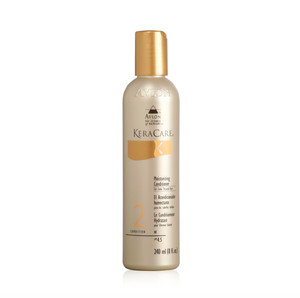 KeraCare Moisturizing Conditioner for Color Treated Hair 8 oz - Patented Fiber Strengthening Complex - Minimizes Color Fading - Protects Hair from Th
