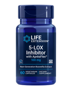 Life Extension 5-LOX Inhibitor with AprèsFlex®, 100 mg, standardized Boswellia serrata Extract, Promotes Joint, Cell & arterial Health, Gluten-Free,