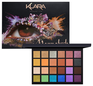 Klara Cosmetics 24 Eyeshadow Palette - Eye Makeup Palette with Matte, Shimmer and Metallic Finishes - Face Makeup Palette - Marrakech - 2.5 oz