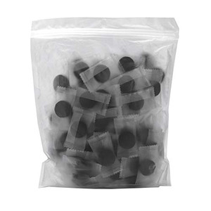 ZJchao Disposable, 100Pcs DIY, Bamboo Charcoal Fiber Compressed Sheets, Individually wrapped Paper for Skin Care