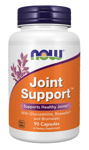 NOW Foods Supplements, Joint Support with Glucosamine, Boswellin® and Sea Cucumber, 90 Capsules