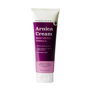 Miracle Plus Arnica Cream Bruise Relief Lotion For Bruising And Swelling On Skin | Arnica Montana Extra Strength Vitamin K Cream | Moisturizing Formu