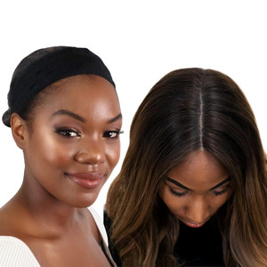 MILANO COLLECTION WiGrip, The Original Comfort Grip Band, Adjustable Wig Band for Glueless Support, Non-Slip Wig Grip Headbands for Women, Tension-Fr