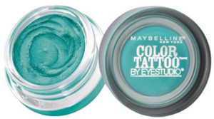 Maybelline EyeStudio Color Tattoo 24Hr Eyeshadow, Edgy Emerald [50], 0.14 oz