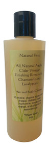 Natural First Organic Apple Cider Vinegar Finishing Rinse w/Chamomile & Eucalyptus 8oz