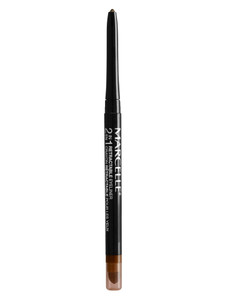 Marcelle 2-in-1 Retractable Eyeliner, Copper, Waterproof, Easy-To-Smudge, Smokey Eye, Long-Lasting 12h, Fragrance-Free, Hypoallergenic, Cruelty-Free,