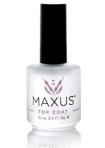 MAXUS Nails Quick-Dry Top Coat  High Shine, Chip-Resistant, Non-Yellowing & Long-Lasting Nail Polish Protector  Vegan, 10-Free, Clear Glossy Finish