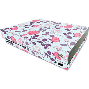 MightySkins Skin Compatible with Microsoft One X Console Only - Vintage Floral | Protective, Durable, and Unique Vinyl Decal wrap Cover | Easy to App