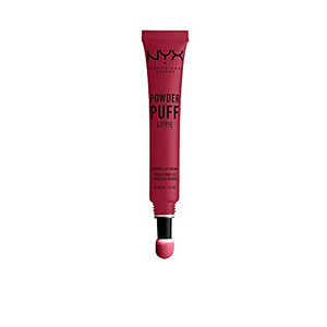 NYX PROFESSIONAL MAKEUP Powder Puff Lippie Lip Cream, Liquid Lipstick - Prank Call (Burgundy)