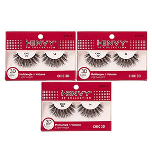 i-Envy 3D Glam Collection Multi-angle & Volume (3 PACK, KPEI14)