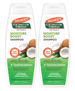 Palmers Coconut Oil Moisture Boost Shampoo 13.5 Ounce (400ml) (Pack of 2)