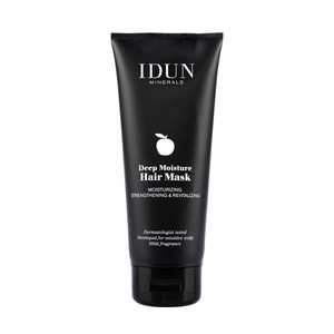 IDUN Minerals - Deep Moisture Hair Mask - Strengthen and Restore, Nourish Hair with Shea Oil - Cruelty Free, 100% Vegan Hair Care - 6.76 fl oz Tube