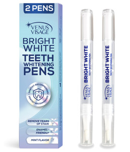 Venus Visage Award Winning Teeth Whitening Pen, 20+ Uses - Teeth whitening Kit Professionally formulated - Best Teeth whitening Gel Pen Teeth Whitene