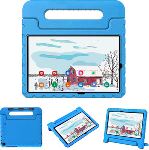 SIMPLEWAY Kids Case for Samsung Galaxy Tab S6 Lite 10.4 inch 2024/2020/2022 Released with S Pen Holder Shockproof Lightweight Foldable Handle Tablet