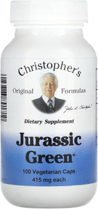 Christopher's Jurassic Green - 415 mg - 100 Vegetarian Capsules