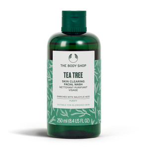 The Body Shop Tea Tree Skin Clearing Facial Wash  Purifying Vegan Face Wash For Oily, Blemished Skin  8.4 oz
