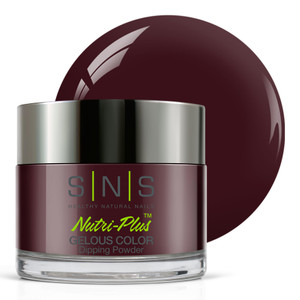 SNS Nail Dip Powder, Gelous Color Dipping Powder - Prom Dress (Wine, Purple, Brown/Maroon, Cream) - Long-Lasting Dip Nail Color Lasts 14 Days - Low-O