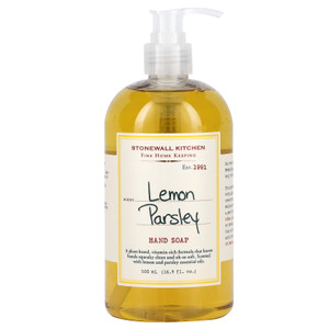 Stonewall Kitchen Lemon Parsley Hand Soap, 16.9 Ounce