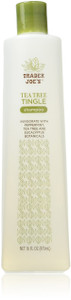 Trader Joe's Tea Tree Tingle Shampoo with Peppermint, Tea Tree and Eucalyptus Botanicals, 16-Ounces