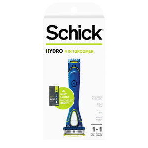 Schick Hydro 5 Men's Styling Razor with Body Groomer and Beard Trimmer