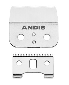 Andis 04604 Outliner II Trimmer Replacement Blade  Made of Stainless and Carbon Steel, Close-Cutting Square Blade, Deep Tooth Blade for Crisp Outlin