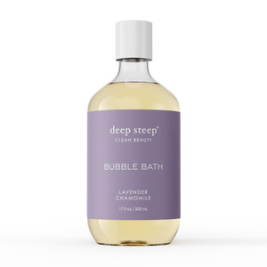 Deep Steep Bubble Bath, Lavender Chamomile, 17 Ounces