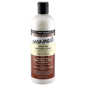 Aunt Jackie's Coconut Coco Wash Coconut Milk Conditioning Cleanser, 12 Oz