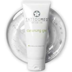 TattooMed Cleansing Gel - pH Neutral Sensitive Washing Gel for Healthy Tattoos - (1 x 100ml)
