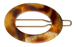 France Luxe New Cutout Oval Tige Boule Barrette - Ivory Tokyo