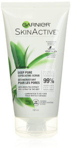 Garnier SkinActive Exfoliating Face Scrub with Green Tea, Oily Skin, 5 fl. oz.