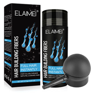 Hair Fibers for Thinning Hair, Natural Formula Hair Fiber, Hair Building Fibers Refill Thicker Hair in 15 Seconds, Conceals Hair Loss & Look Younger,