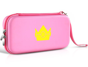 ivoler Carrying Case for Nintendo Switch and NEW Switch OLED Model(2021),Portable Hard Shell Pouch Carrying Travel Game Bag for Switch Accessories Ho