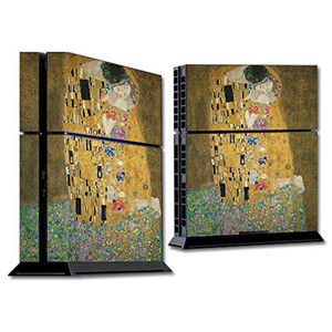 MightySkins Skin Compatible with Sony PS4 Console - The Kiss | Protective, Durable, and Unique Vinyl Decal wrap Cover | Easy to Apply, Remove, and Ch