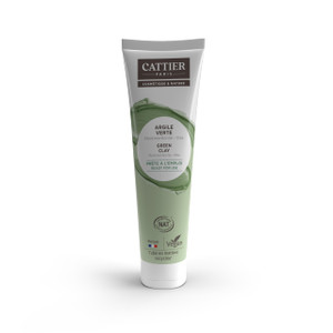 Cattier Green Clay Mask Ready for Use with All Natural Ingredients 400 Gr