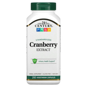 21st Century Healthcare, Inc Cranberry Extract Capsules, 200 Count