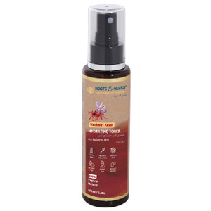 ROOTS AND HERBS Ayurvedic Natural Treatment 100% Vegan No Paraben Hydrating Kashmiri Kesar Toner