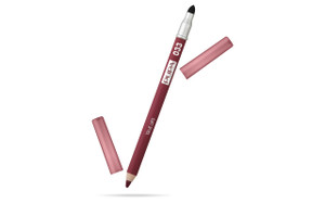 Pupa Milano True Lips Blendable Lip Liner - Dual-Ended Matte Lining Color and Brush - Light and Creamy, Hydrating, High Pigment, Smudge Proof Formula