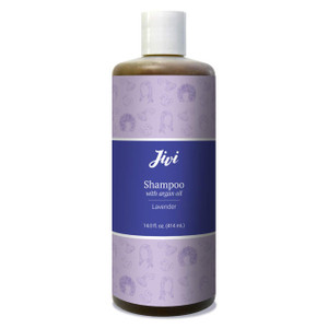 Jivi Shampoo With Argan Oil (Lavender) | Daily Use Shampoo for Healthier Hair | 100% Natural with Organic Ingredients | Made for All Hair Types, Colo
