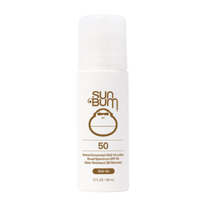 Sun Bum Mineral SPF 50 Roll-On Sunscreen Body Lotion - Broad Spectrum Moisturizing Sunscreen with Vitamin E - Hawaii 104 Act Compliant (Made without