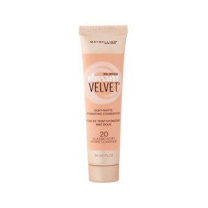 Maybelline New York Dream Velvet Soft-Matte Hydrating Foundation, Classic Ivory, 1 fl. oz.