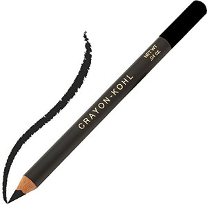 Jolie Cosmetics Slim Eye Pencil Liner - Soft, Creamy Formula (Jet Black)