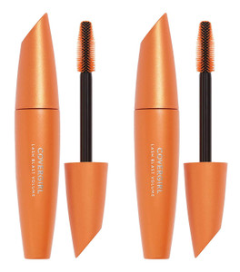 COVERGIRL Lash Blast Volume Waterproof Mascara, Long-Wearing, Smudge-Proof, Cruelty Free - Black Brown (Pack of 2)