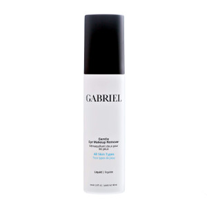 Gabriel Cosmetics Gentle Eye Makeup Remover, 3.3 OZ Cleanser for Sensitive Eyes, Dissolves Waterproof Mascara, Non-Greasy Liquid Makeup Remover