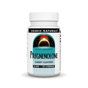 Source Naturals Pregnenolone 25mg - 120 Cherry Lozenges